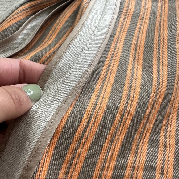 HERMES Mens linen and cotton neutral sport coat blazer jacket - Picture 9 of 11